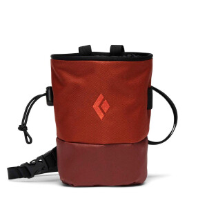 Black Diamond MOJO ZIP CHALK BAG Burnt Sienna S/M