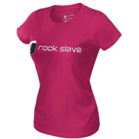 Rock Slave Basic T-Shirt Woman Hot Pink S
