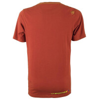 La Sportiva Square T-Shirt M Brick/Sulphur S