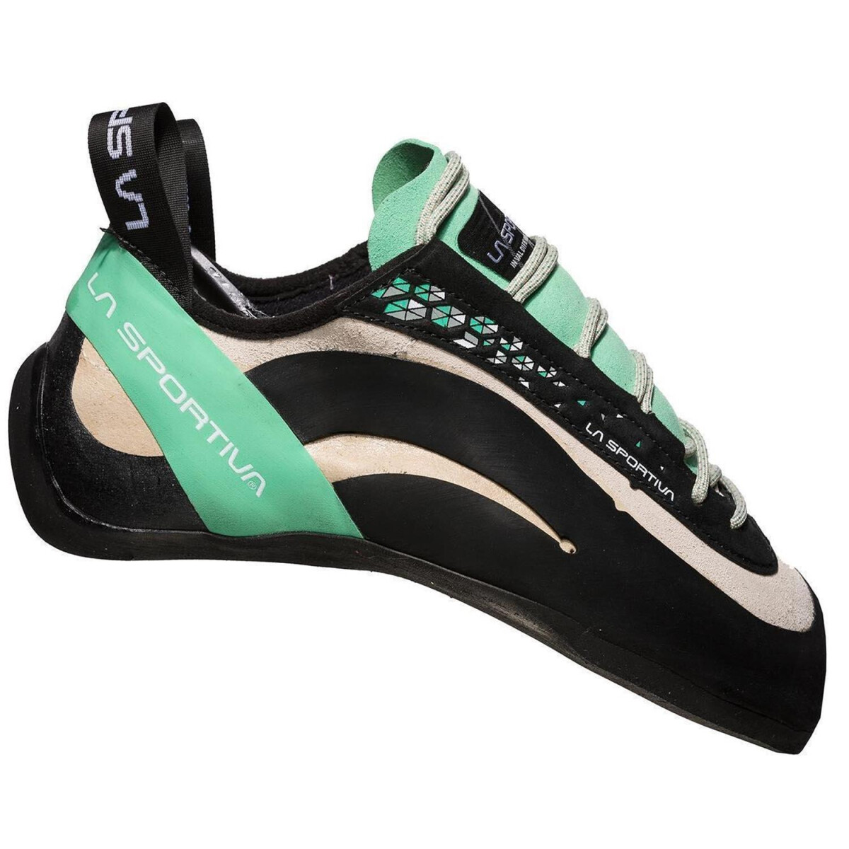 La Sportiva Miura Woman White/Jade Green box