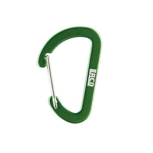 LACD Materialkarabiner Drahtschnapper FS Grün