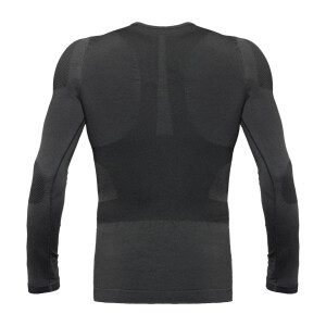 Spring Revolution Unisex Long Sleeve Postural Wool Shirt Anthracite L