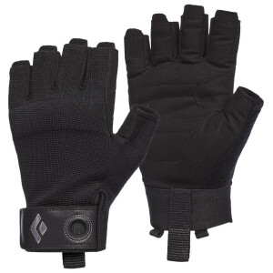 Black Diamond Crag Half-Finger Gloves Noir L