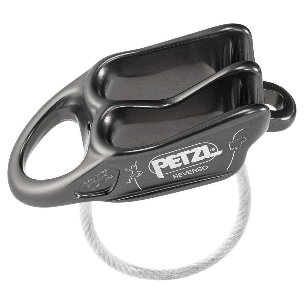 Petzl REVERSO grau