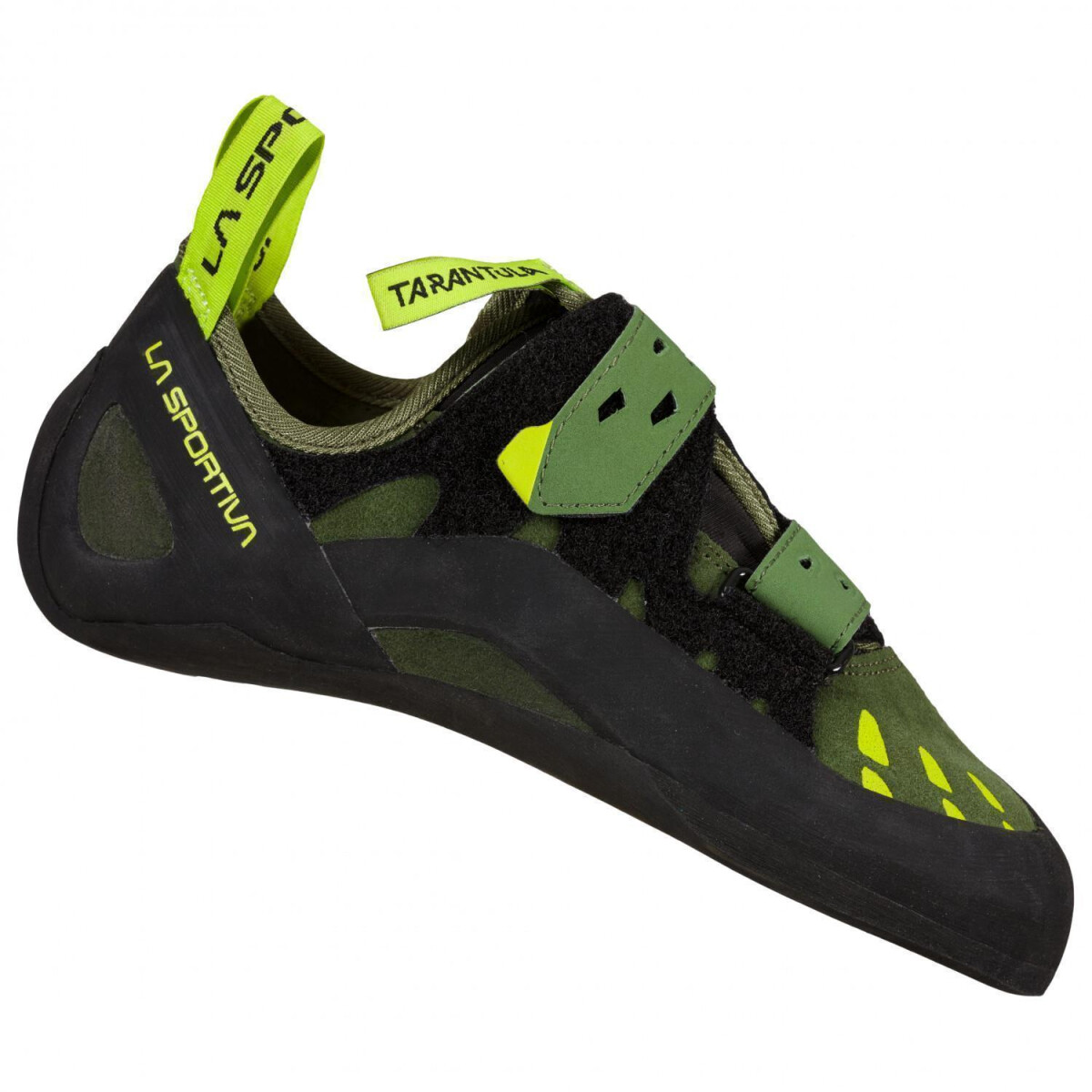 La Sportiva Tarantula Olive/Neon 37,5 box